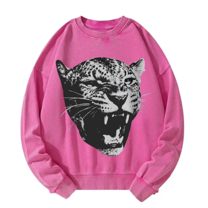 Tokyoviva Snarling Jaguar Sweatshirt