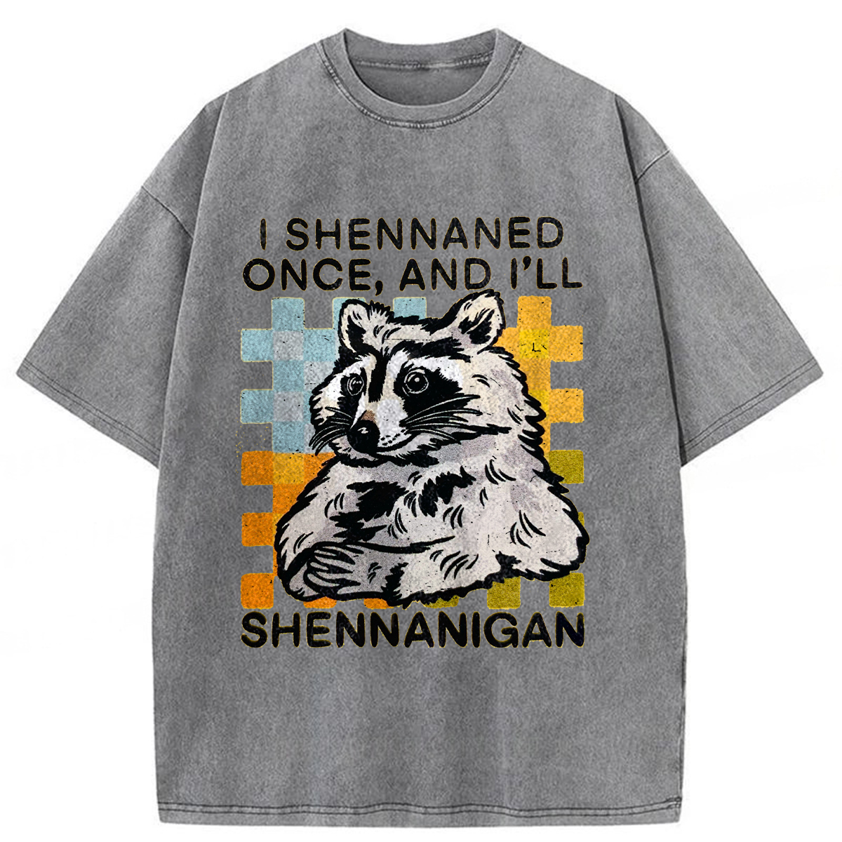 Tokyoviva Mischievous Raccoon Washed T-shirt