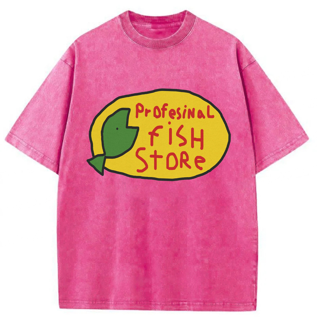 Tokyoviva Profesinal Fish Store Washed T-shirt