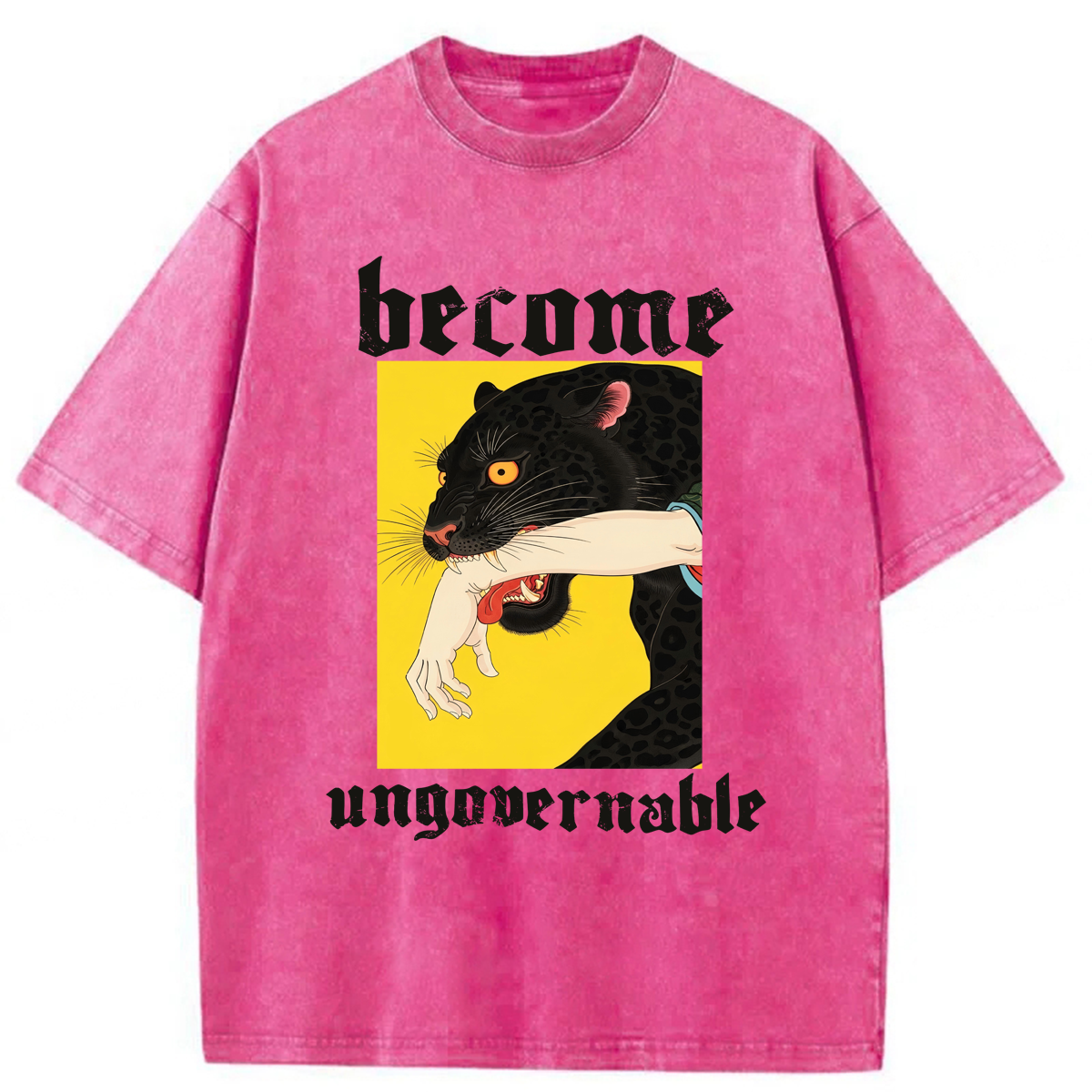 Tokyoviva Become Ungovernable Washed T-shirt