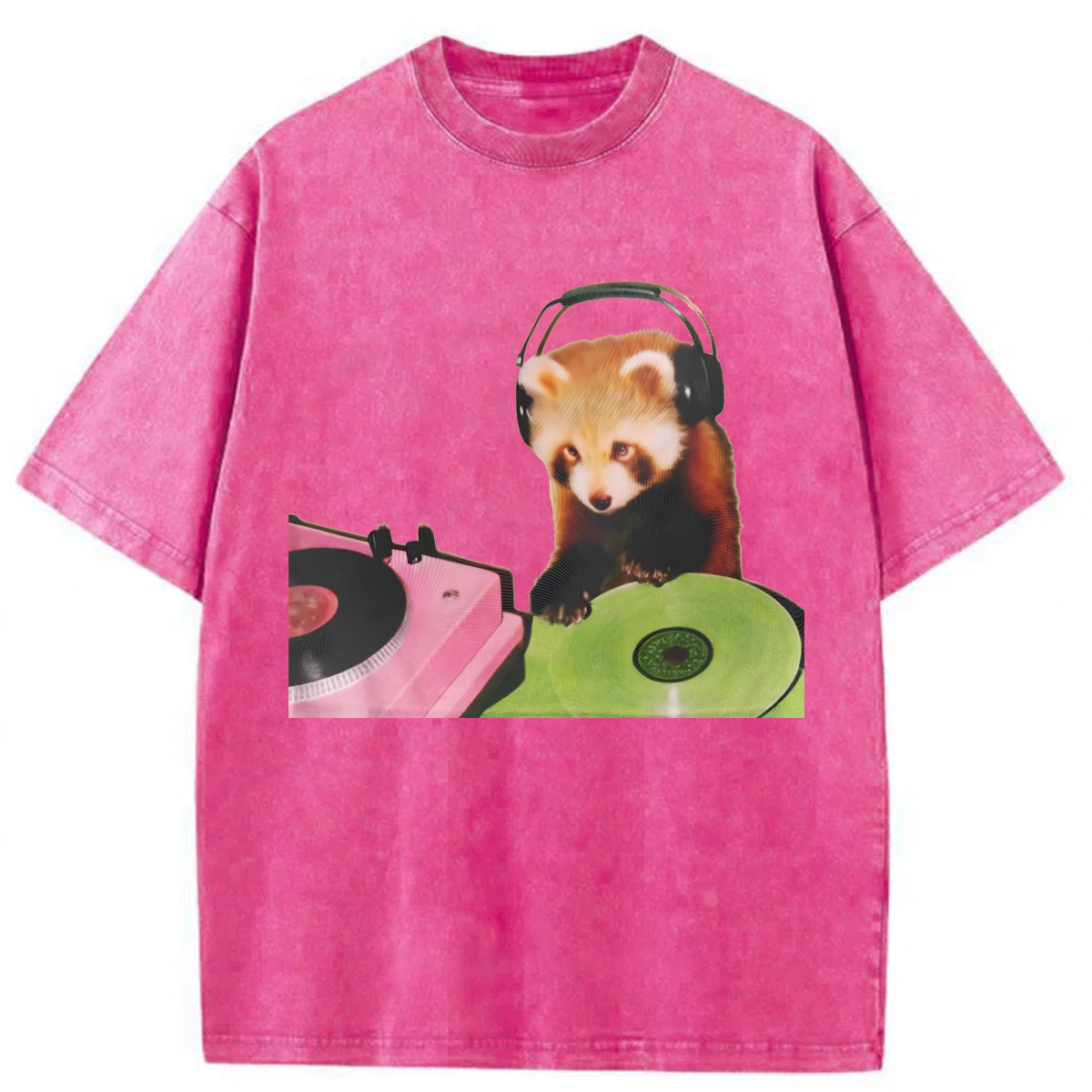Tokyoviva Red Panda DJ Washed T-shirt