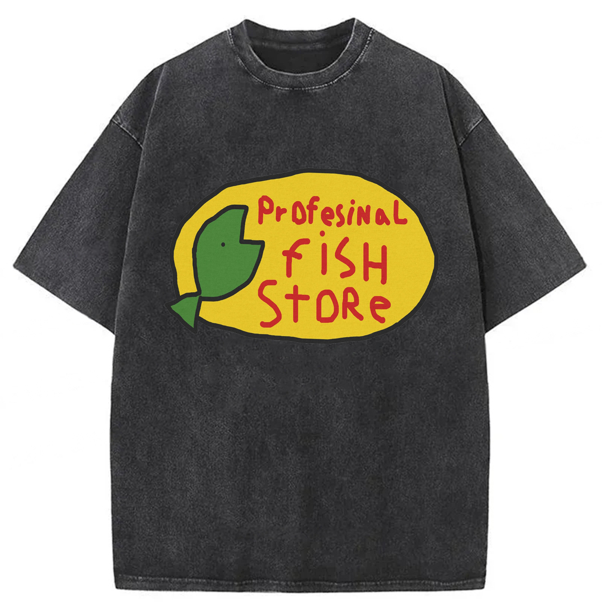 Tokyoviva Profesinal Fish Store Washed T-shirt
