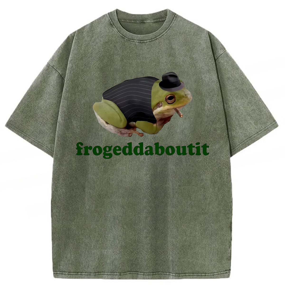 Tokyoviva Frogeddaboutit Frog Washed T-shirt