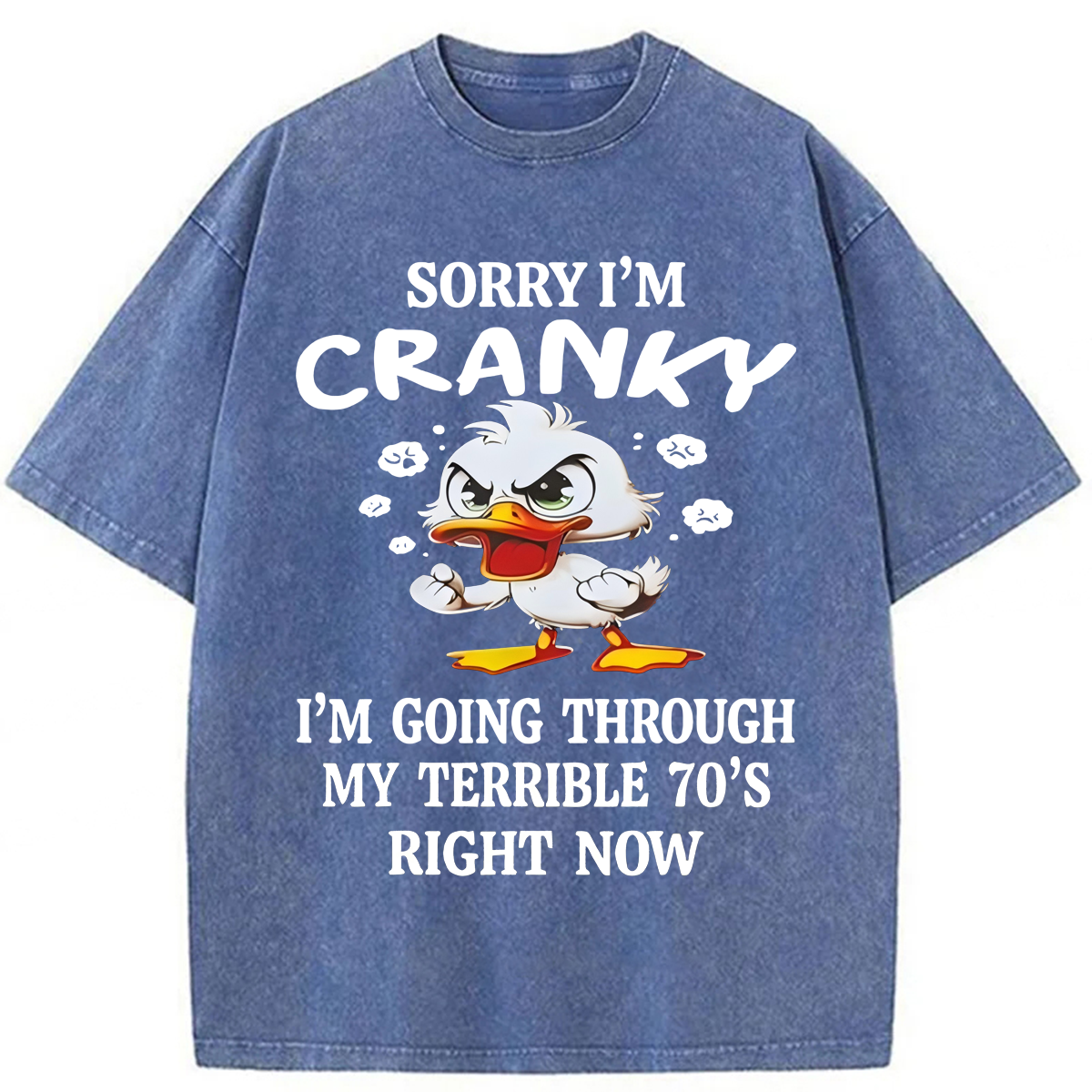 Tokyoviva Sorry I'm Cranky Washed T-shirt