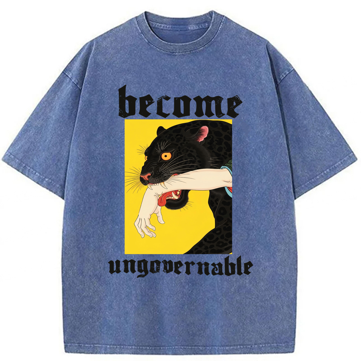 Tokyoviva Become Ungovernable Washed T-shirt