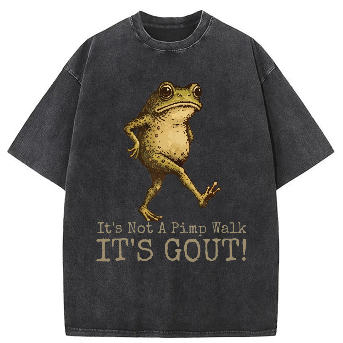 Tokyoviva It’s Not A Pimp Walk It’s Gout Washed T-shirt