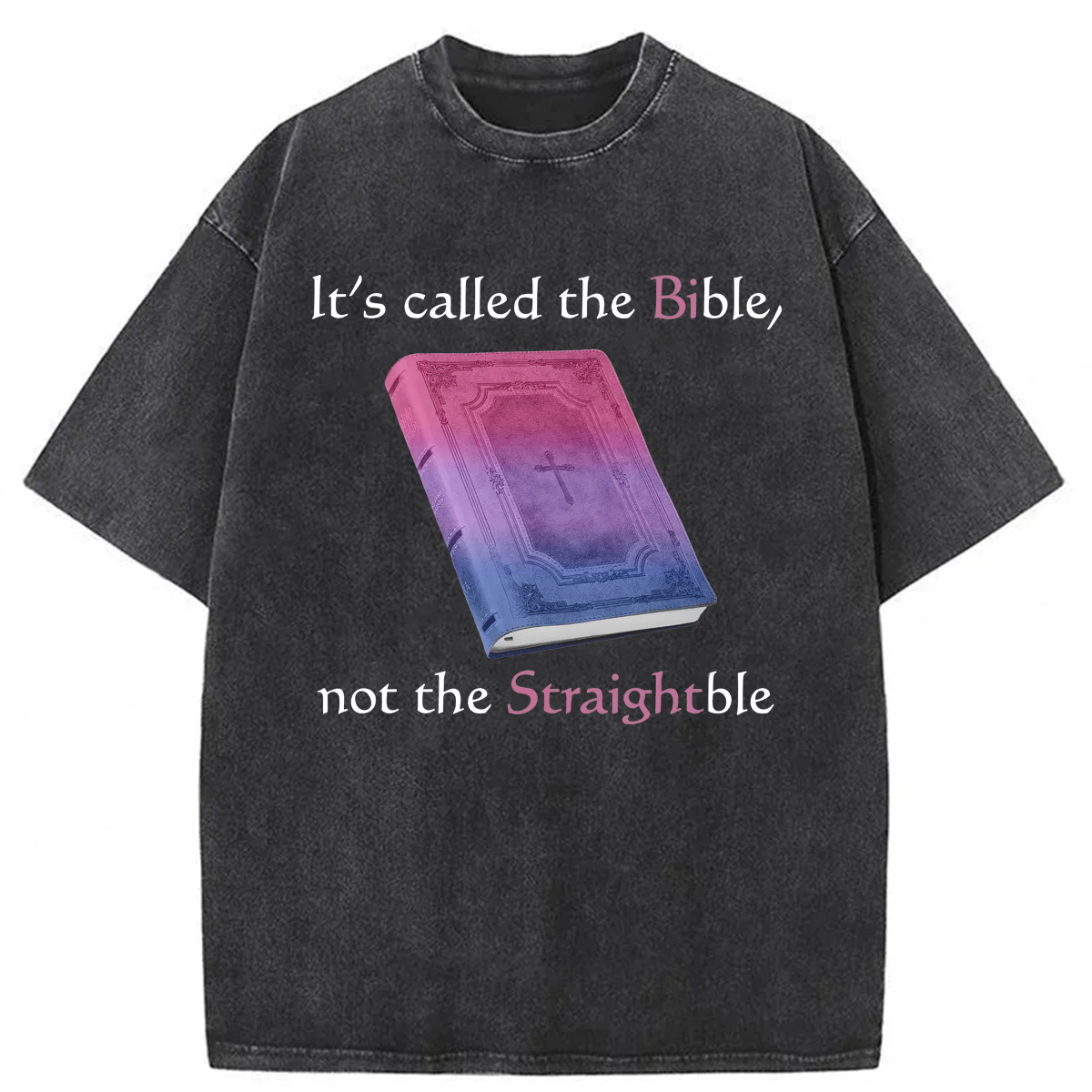 Tokyoviva Bisexual Pride Washed T-shirt