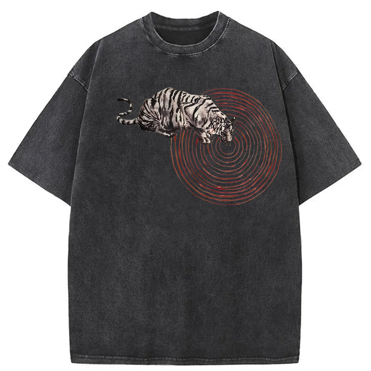Tokyoviva Funny Tiger Washed T-shirt