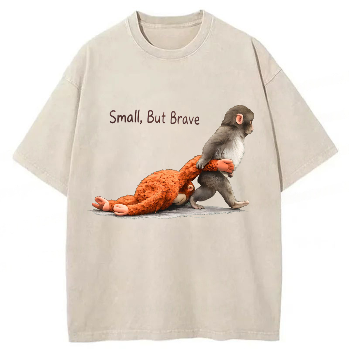 Tokyoviva Brave Monkey Punch Washed T-shirt