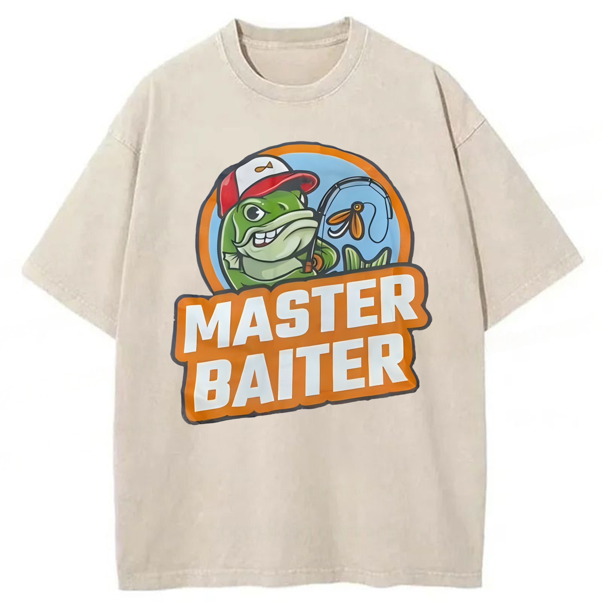 Tokyoviva Funny Master Baiter Washed T-shirt