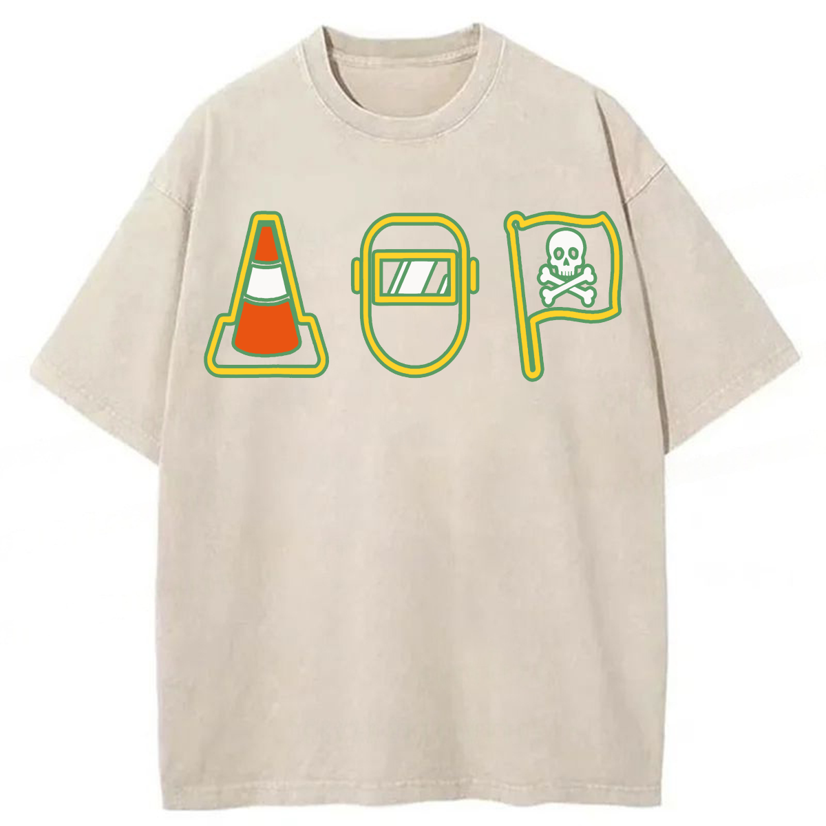 Tokyoviva The Traffic Cone Washed T-shirt