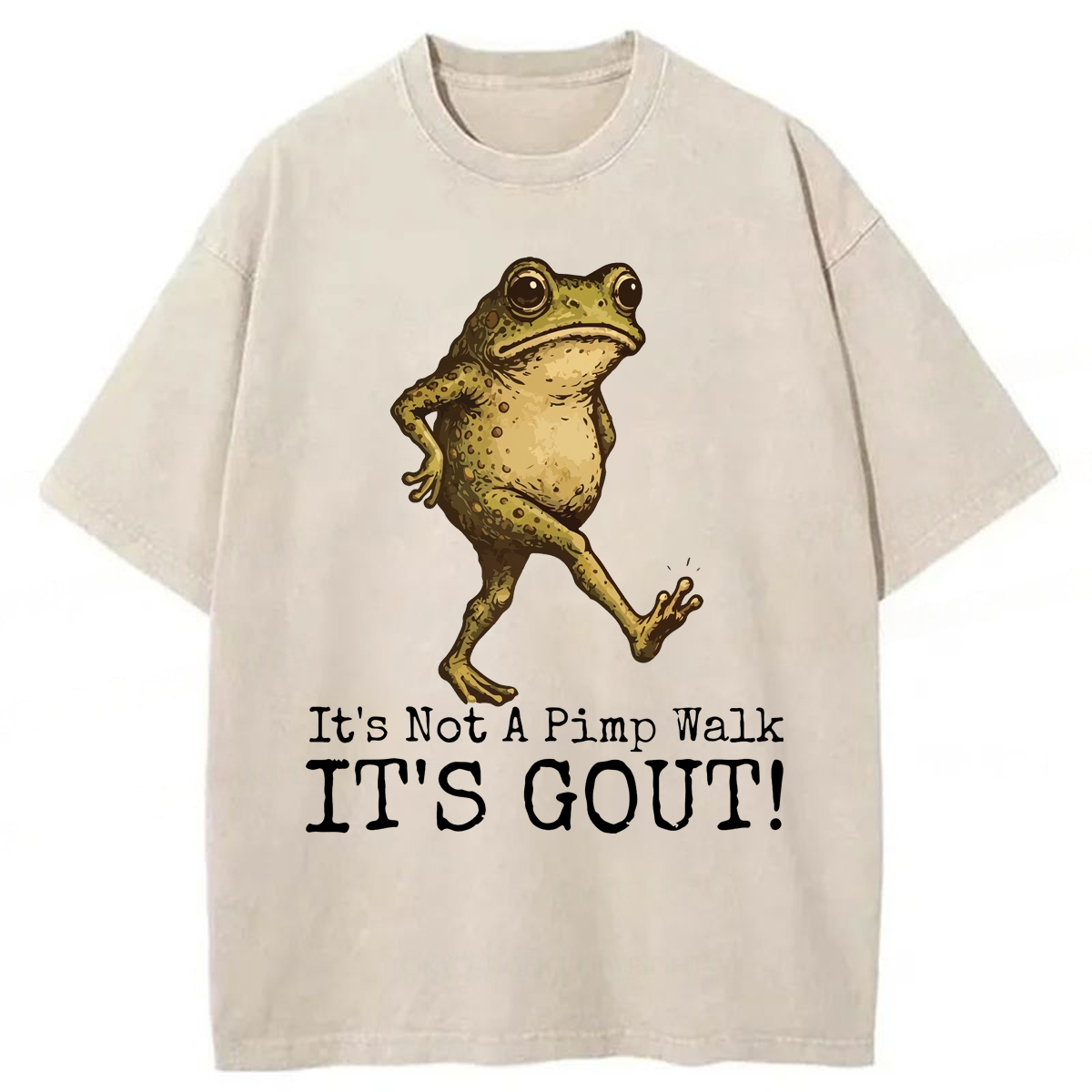 Tokyoviva It’s Not A Pimp Walk It’s Gout Washed T-shirt