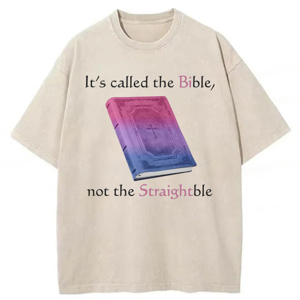 Tokyoviva Bisexual Pride Washed T-shirt