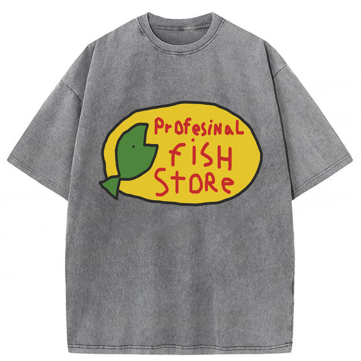 Tokyoviva Profesinal Fish Store Washed T-shirt