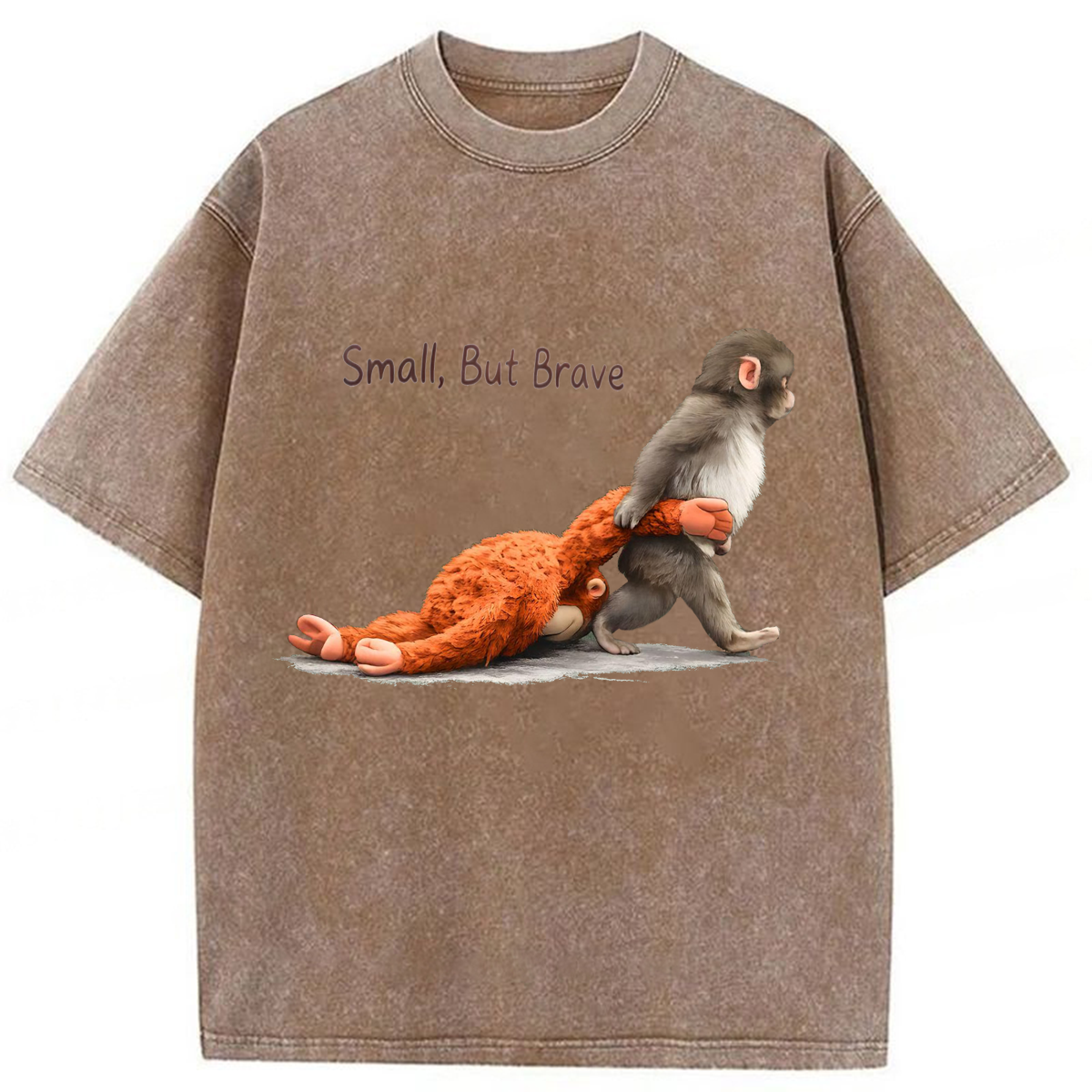 Tokyoviva Brave Monkey Punch Washed T-shirt