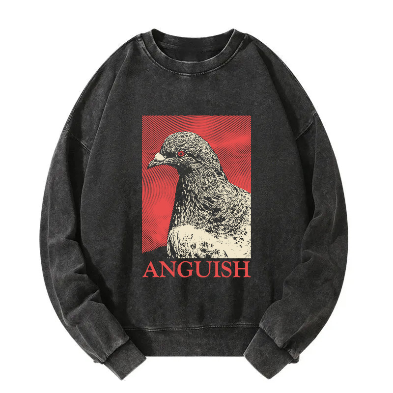 The Weight of Urban Anguish Washed Sweatshirt