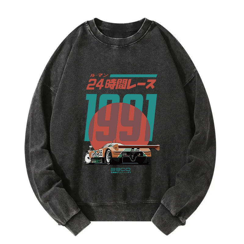 24-hour Racing Japanese Washed Sweatshirt