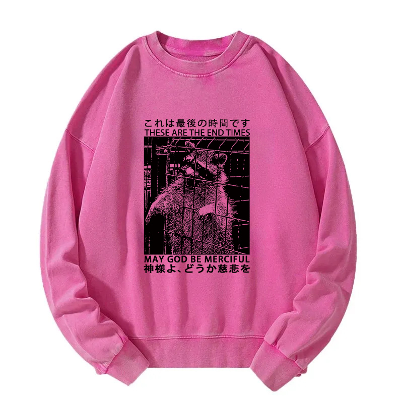May God Be Merciful Washed Sweatshirt