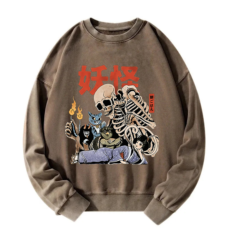 The Yokai Club Washed Sweatshirt