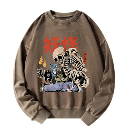 The Yokai Club Washed Sweatshirt