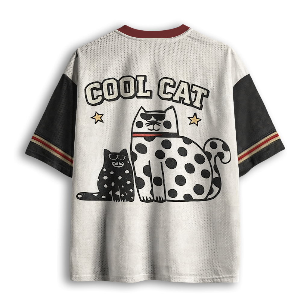 Baddiecat Cool Cat Mesh Jersey