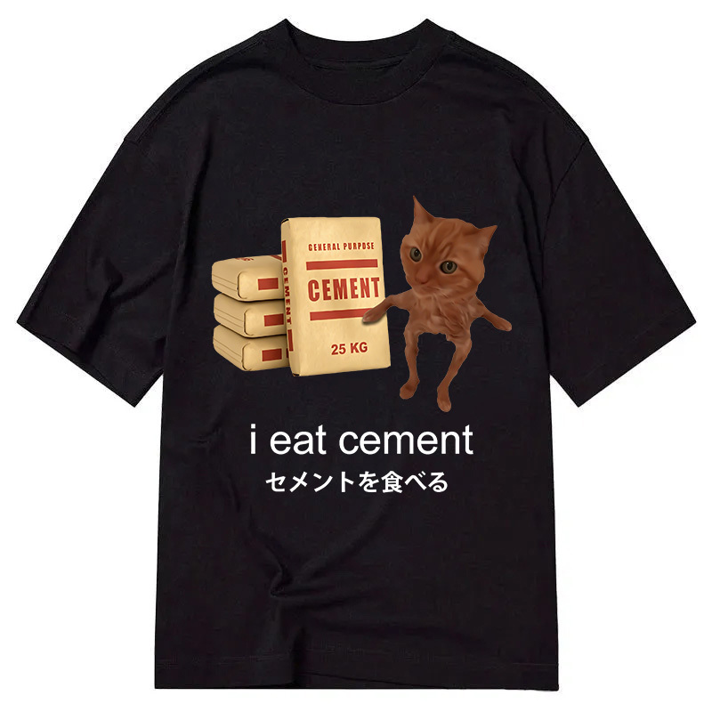 I Eat Cement Meme Classic T-Shirt