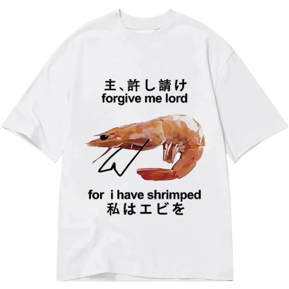 Retreating Shrimp Classic T-Shirt