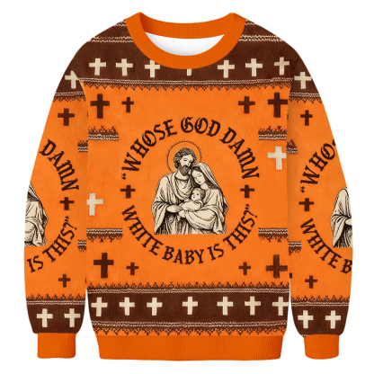 Baddiecat Funny Jesus Meme Ugly Sweatshirt