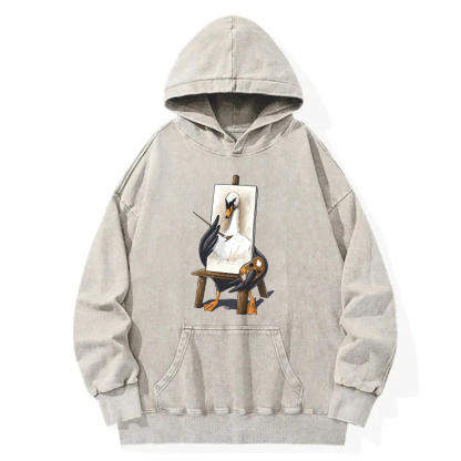 Goose's Self-Portrait Washed Hoodie