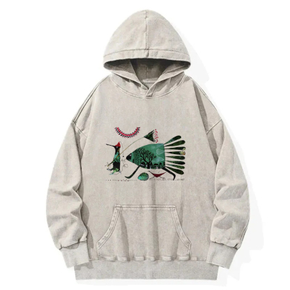 Migration Fish Washed Hoodie