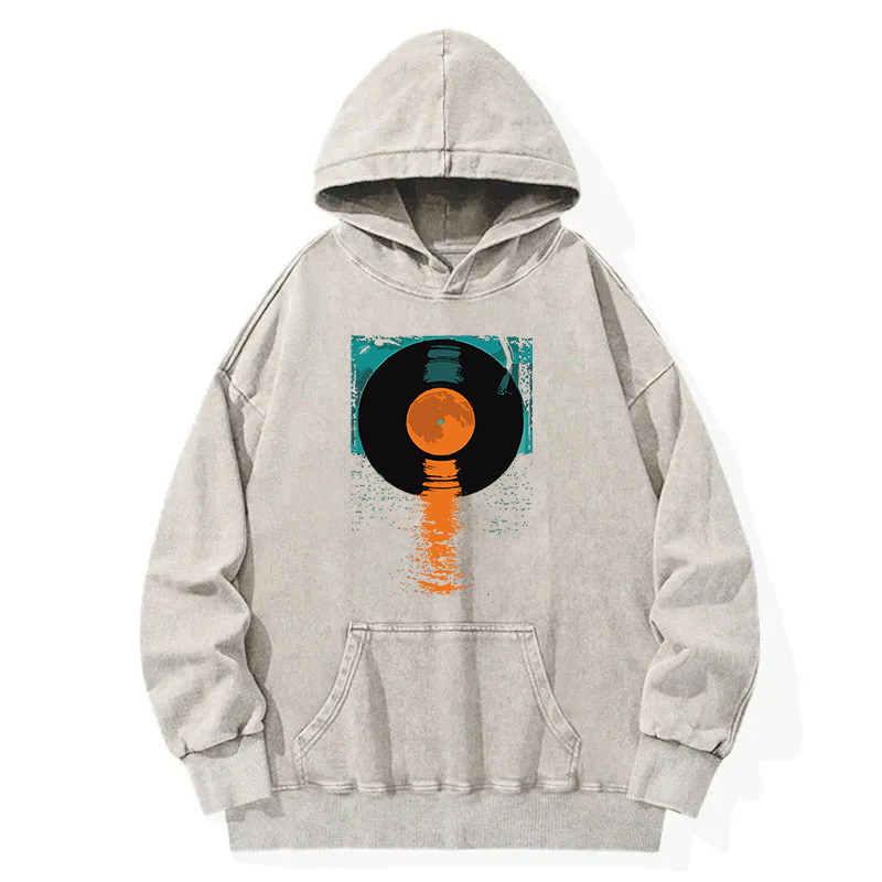 Wandering Vinyl Washed Hoodie