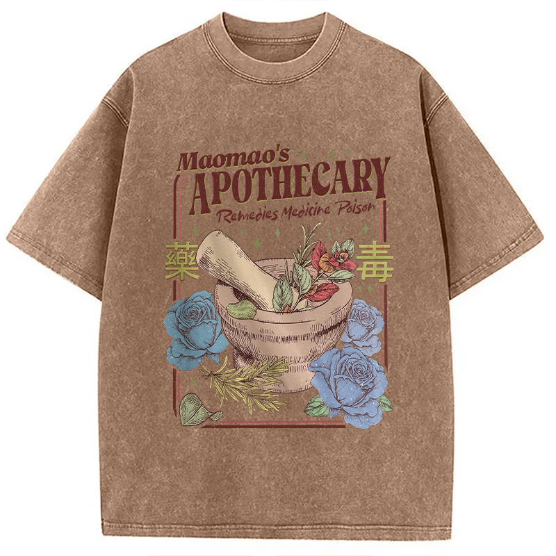 Mao Mao's Apothecary Poisons Washed T-Shirt