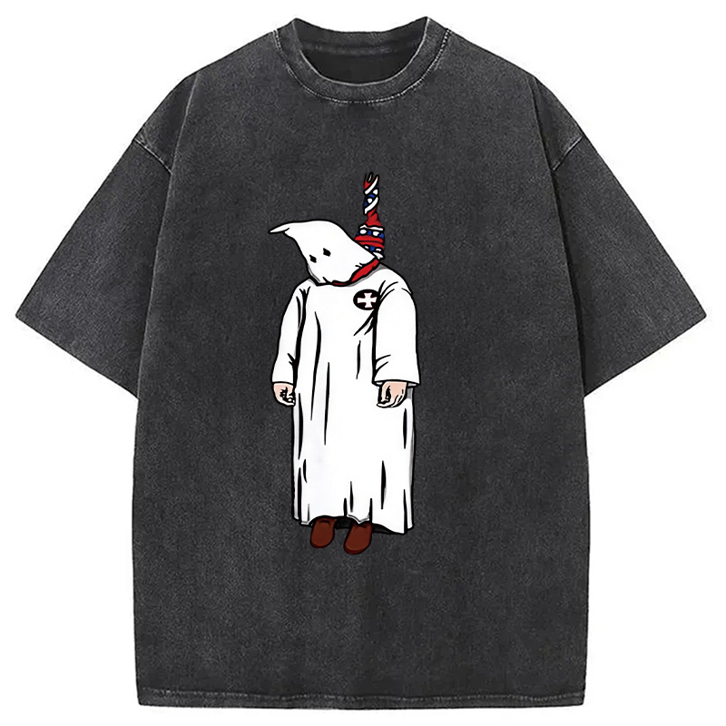 Kill The Klan Funny Washed T-Shirt