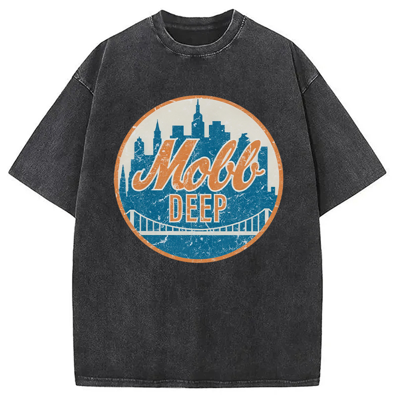 Mobb Deep Queens New York Vintage Washed T-Shirt