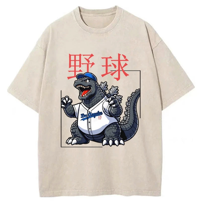 Baseball Is My Favorite Sport Washed T-Shirt