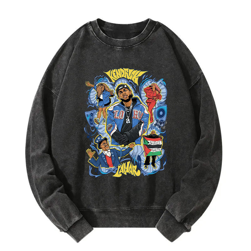 The Biggest Boss Washed Sweatshirt