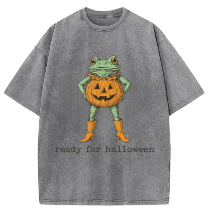 Ready for Hallowee Washed T-Shirt