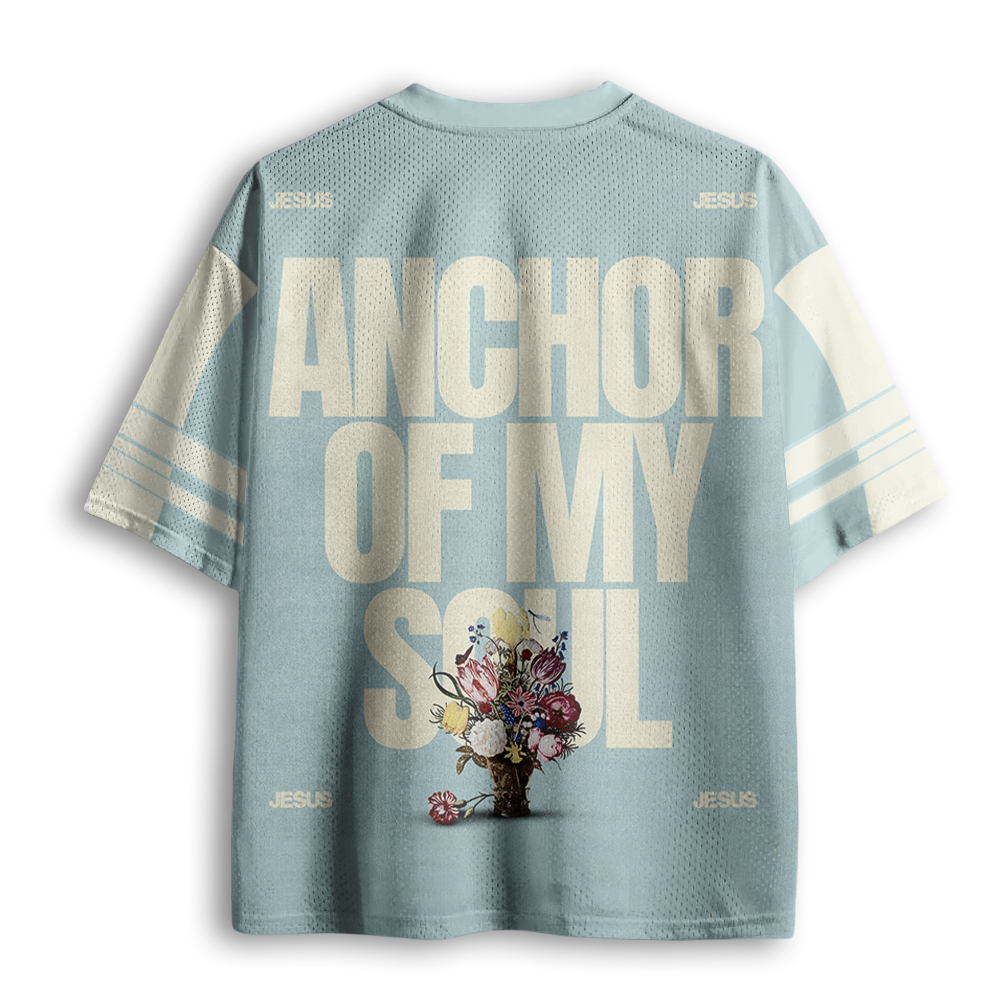 Baddiecat Jesus Anchor Of My Soul Mesh Jersey