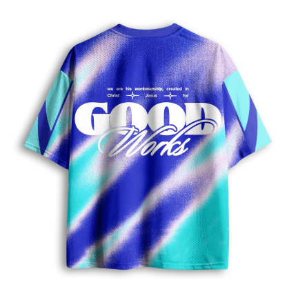Baddiecat Jesus For Good Works Mesh Jersey