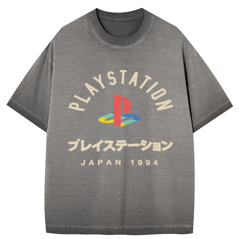 PlayStation Japan Gradient Washed T-Shirt