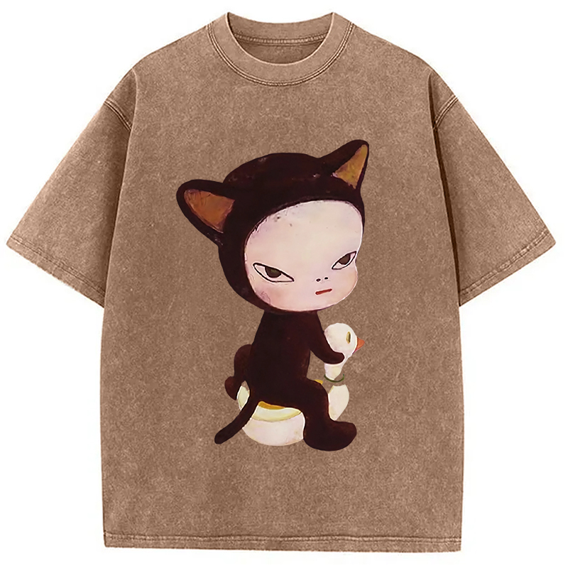 Yoshitomo Nara Washed T-Shirt