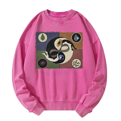 The Rotation Of Seasons Washed Sweatshirt