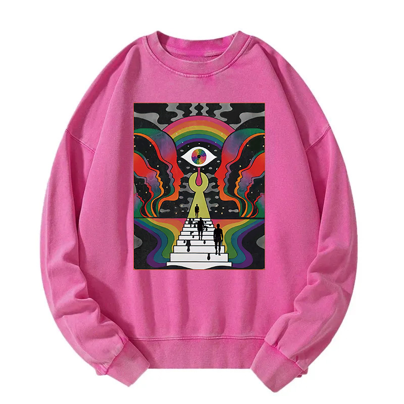 Step Into the Illuminates Washed Sweatshirt