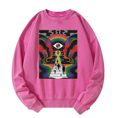 Step Into the Illuminates Washed Sweatshirt