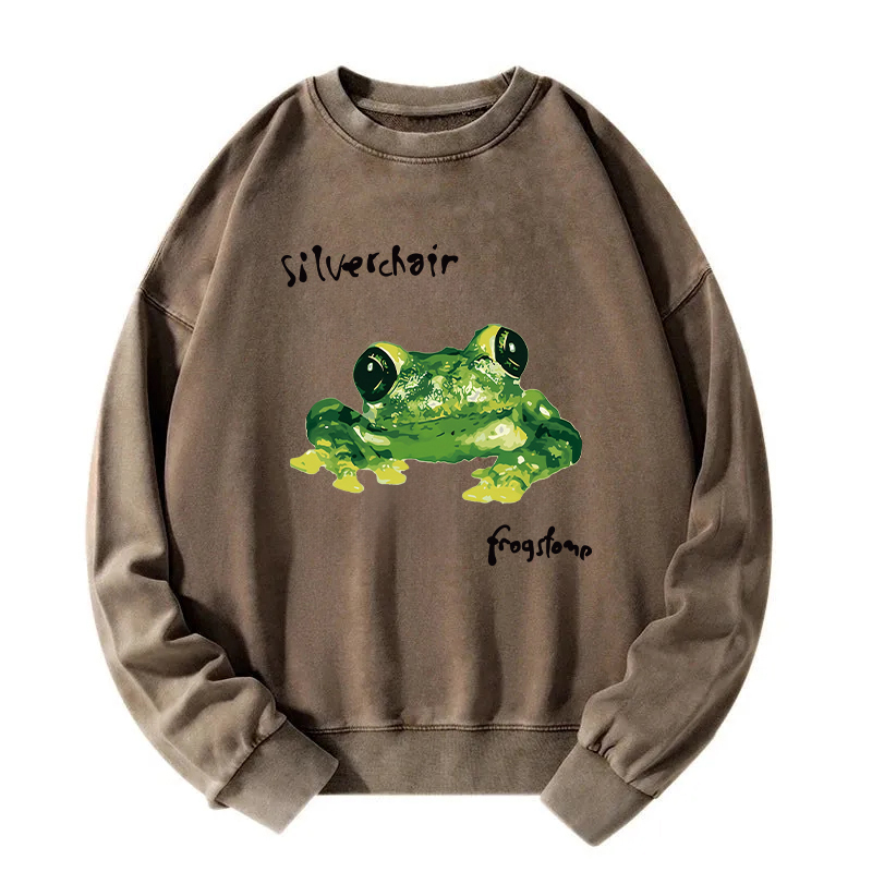 SilverChair Albums Frogstomp Washed Sweatshirt