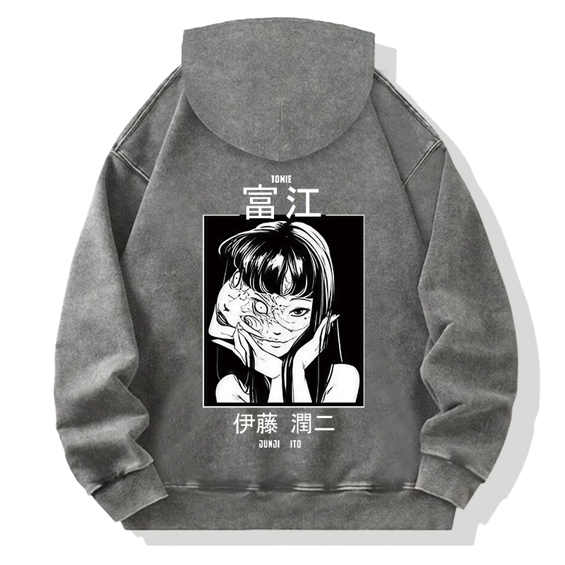 Tomie Japanese Back Washed Hoodie