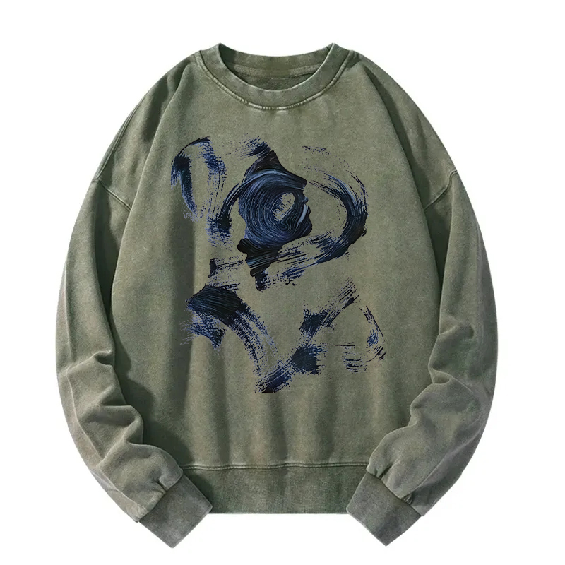 Love Resonances Washed Sweatshirt