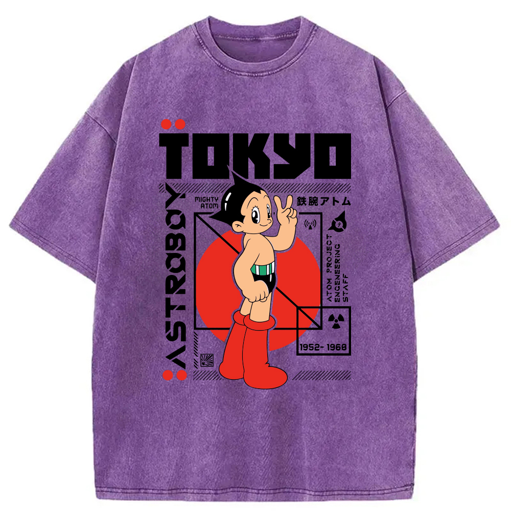 Astro Boy Japanese Washed T-Shirt