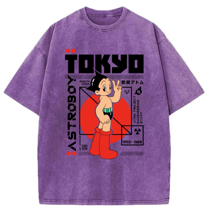 Astro Boy Japanese Washed T-Shirt