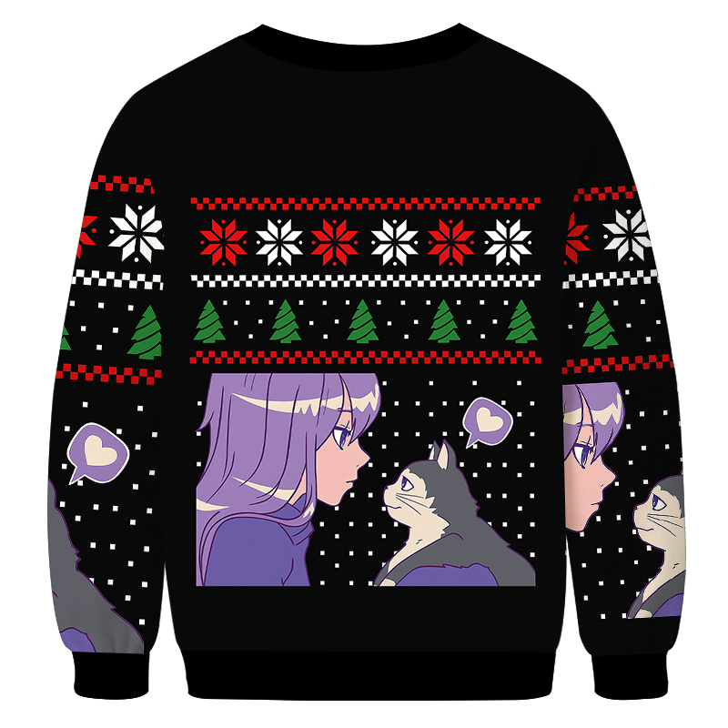 Best Company Cat Christmas Ugly Sweatshirts